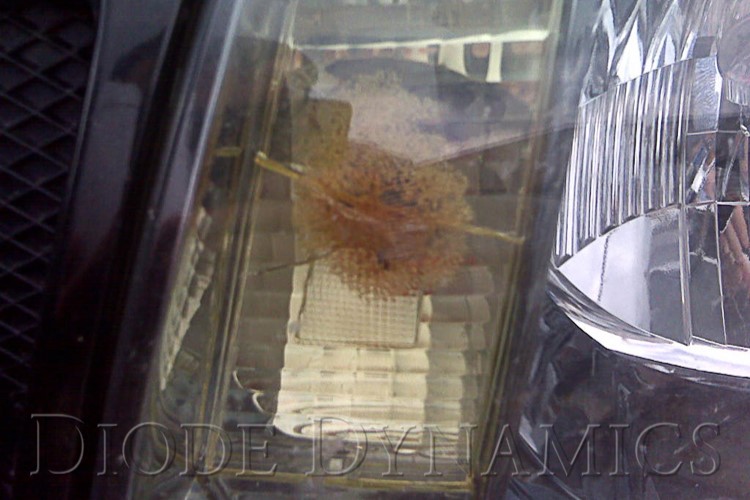 Melted HID Housing